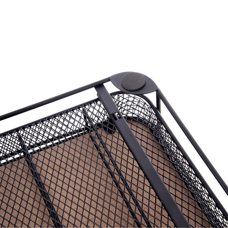 Orion, organizer na kapsułki do kawy, metalowy, czarny