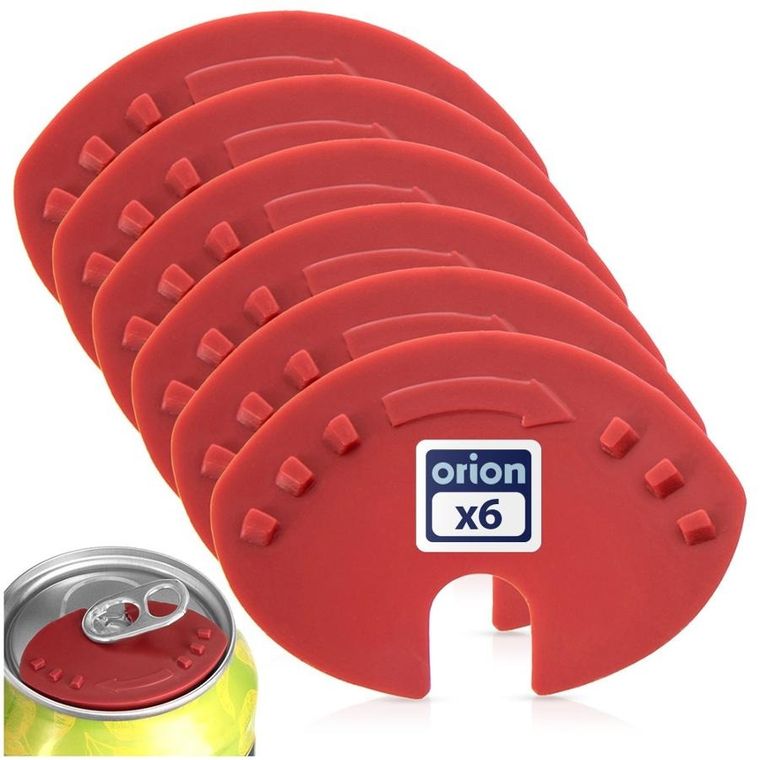 Orion, otwieracz do puszek, 2w1, 6 szt.