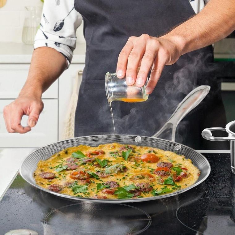 Orion, patelnia do naleśników, stalowa nieprzywierająca, Cookcell Hybryd, 29 cm