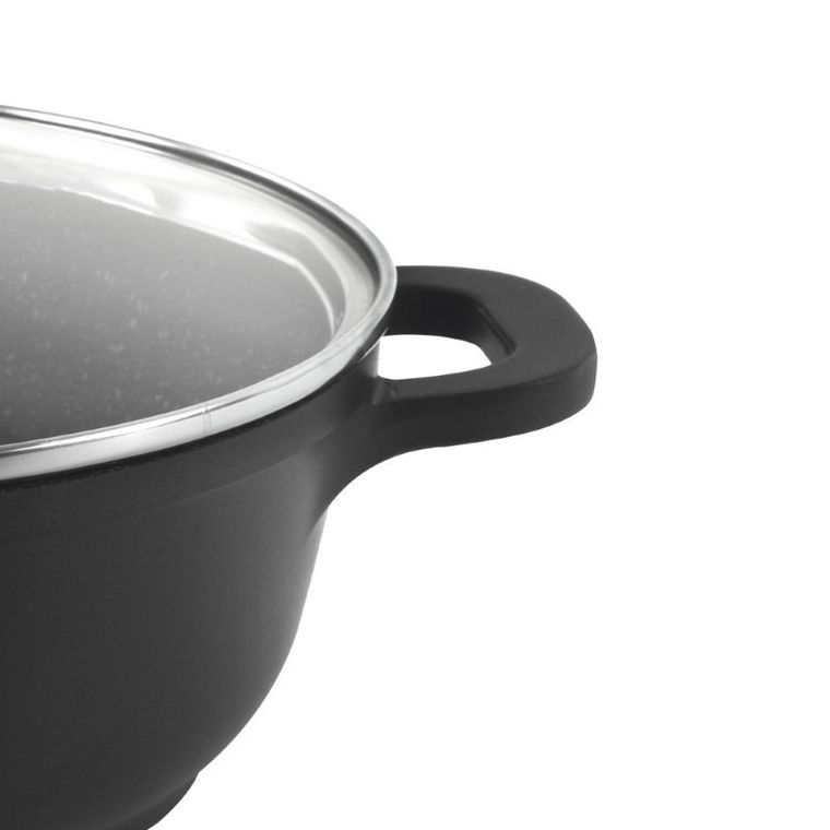 Orion, patelnia granitowa rondel, indukcja, Grande, 28 cm