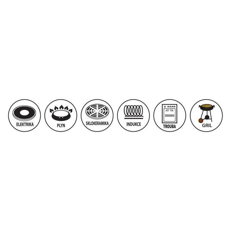 Orion, patelnia żeliwna, wok, talerz żeliwny, indukcja, 30 cm