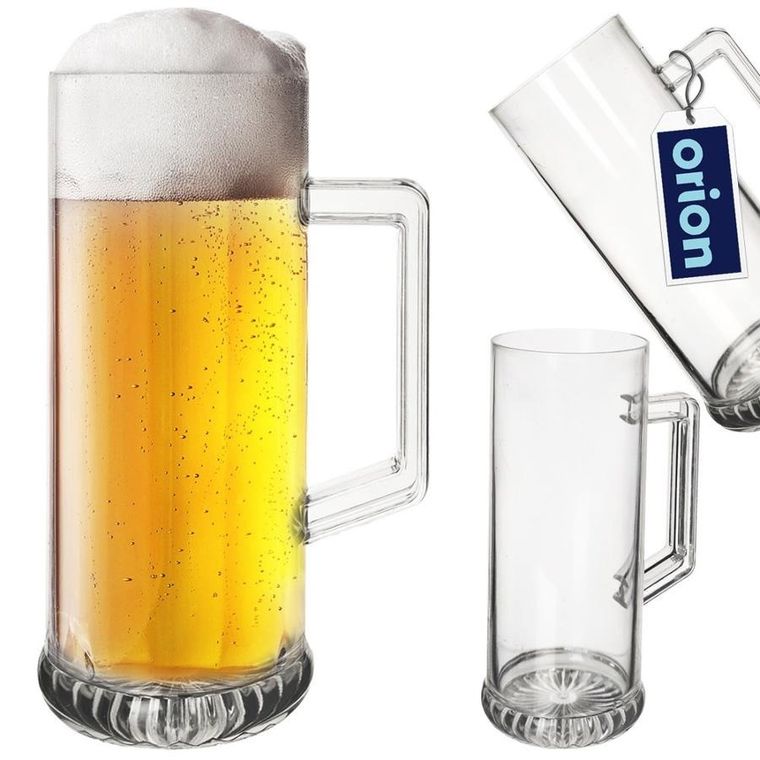 Orion, plastikowy kufel do piwa, 620 ml