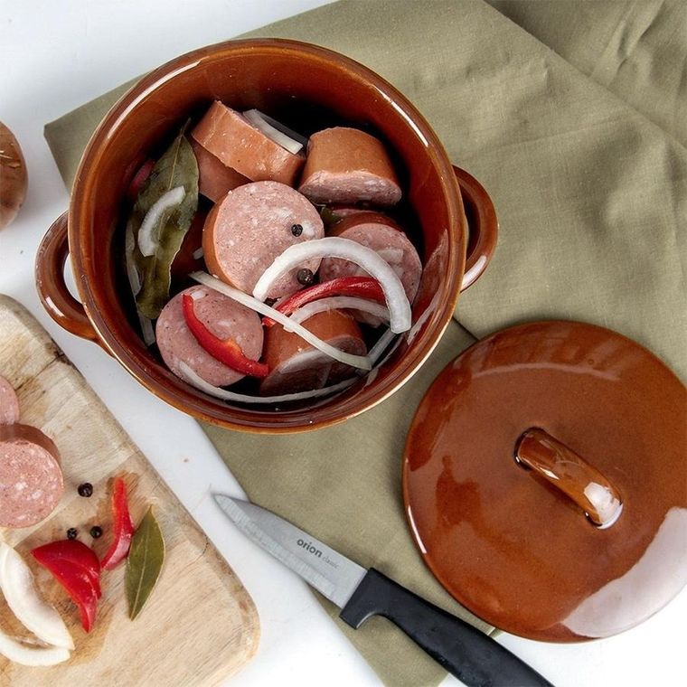 Orion, pojemnik kuchenny z pokrywką, ceramiczny 650 ml