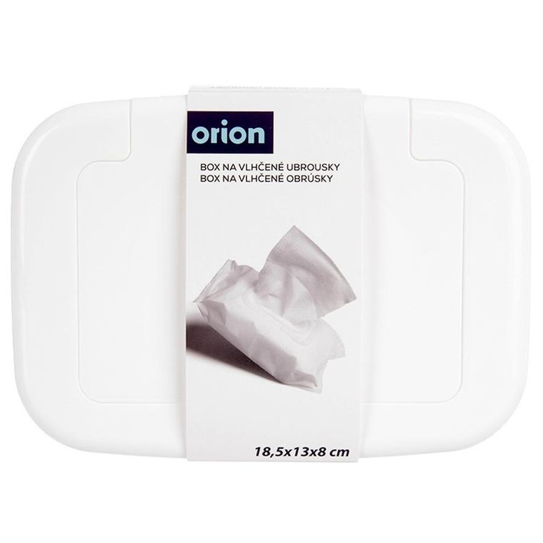 Orion, pojemnik na chusteczki nawilżane, biały