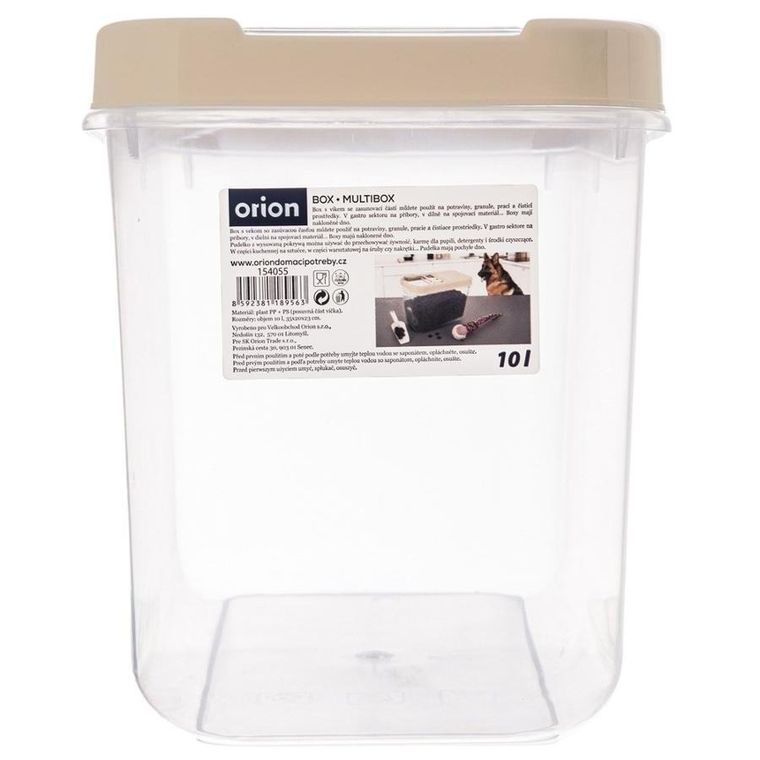 Orion, pojemnik na kapsułki, karmę, proszek, 10 l