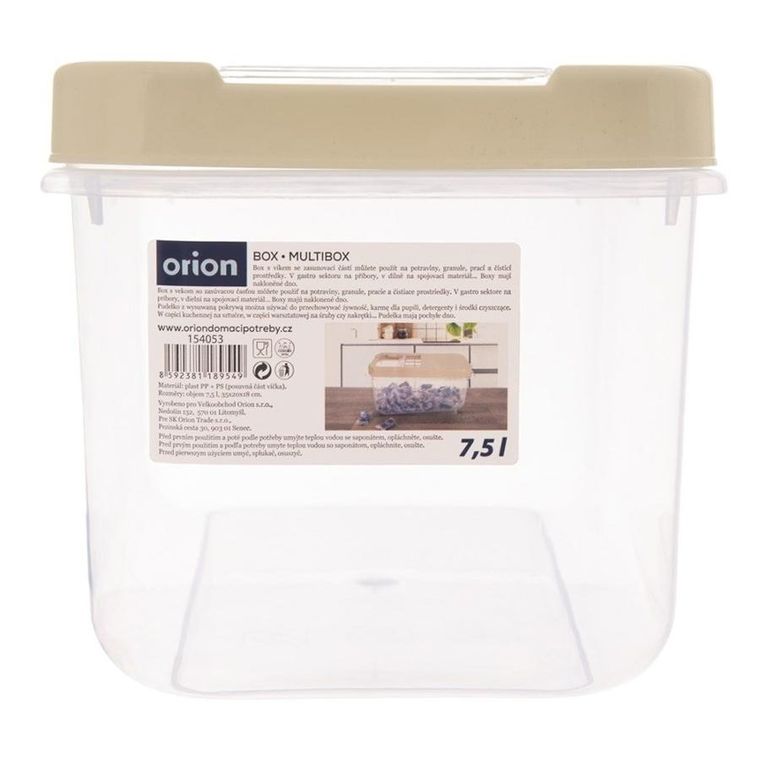 Orion, pojemnik na kapsułki, karmę, proszek, 7.5 l
