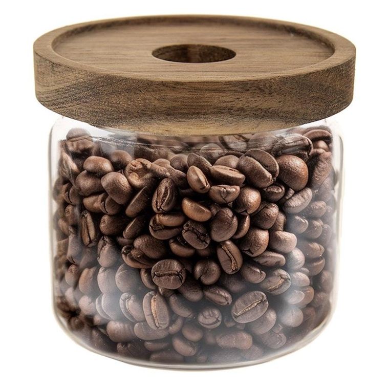 Orion, pojemnik na produkty sypkie, szklany z pokrywką i uszczelką, 500 ml