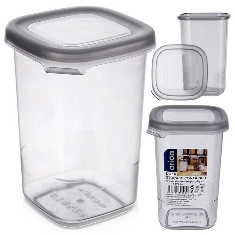 Orion, pojemnik na produkty sypkie, z pokrywką, 450 ml