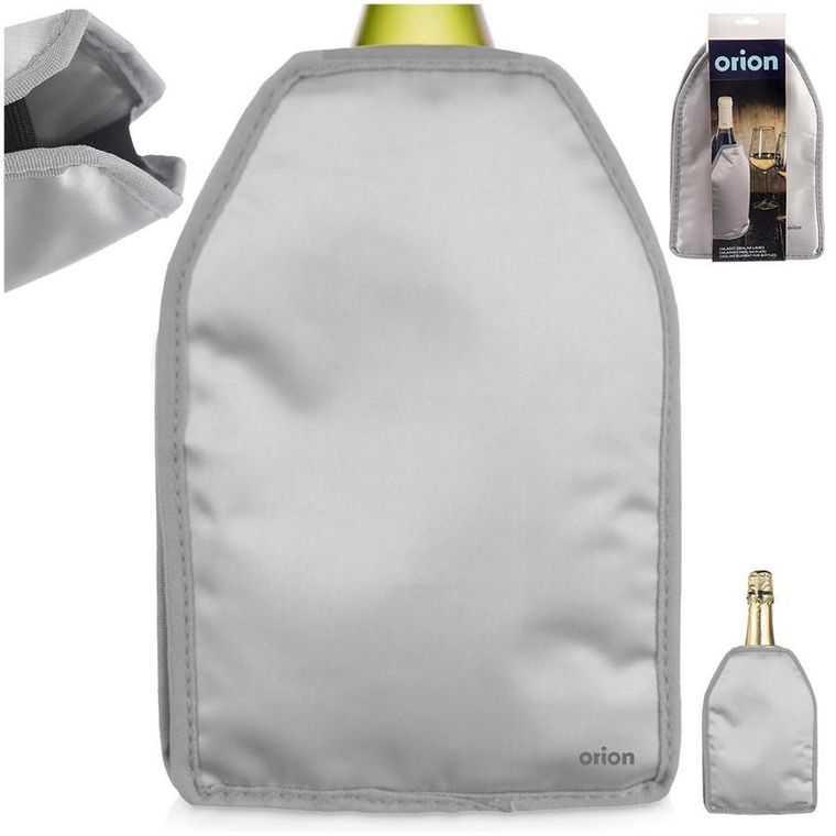Orion, pokrowiec chłodzący na butelkę, srebrny