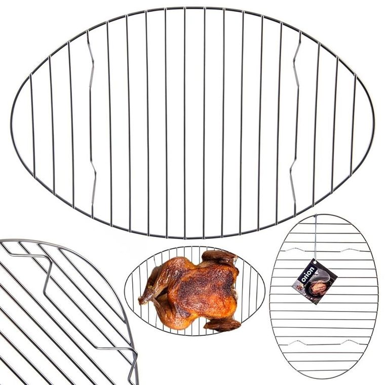 Orion, ruszt do brytfanny, stalowy, 32,5-21 cm