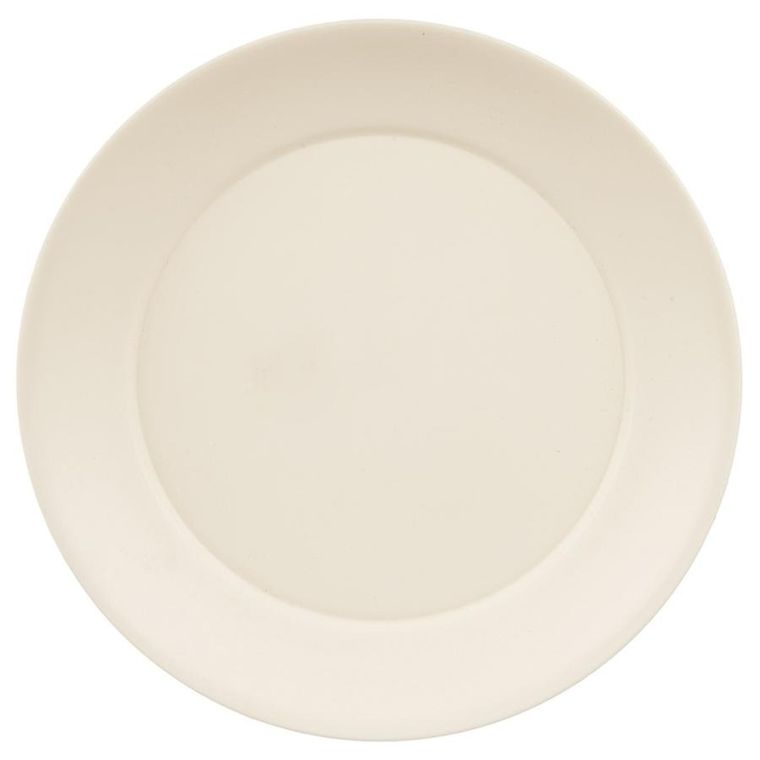 Orion, Sandy, talerze obiadowe płytkie, plastikowe, kremowe, 23,5 cm, 6 szt.