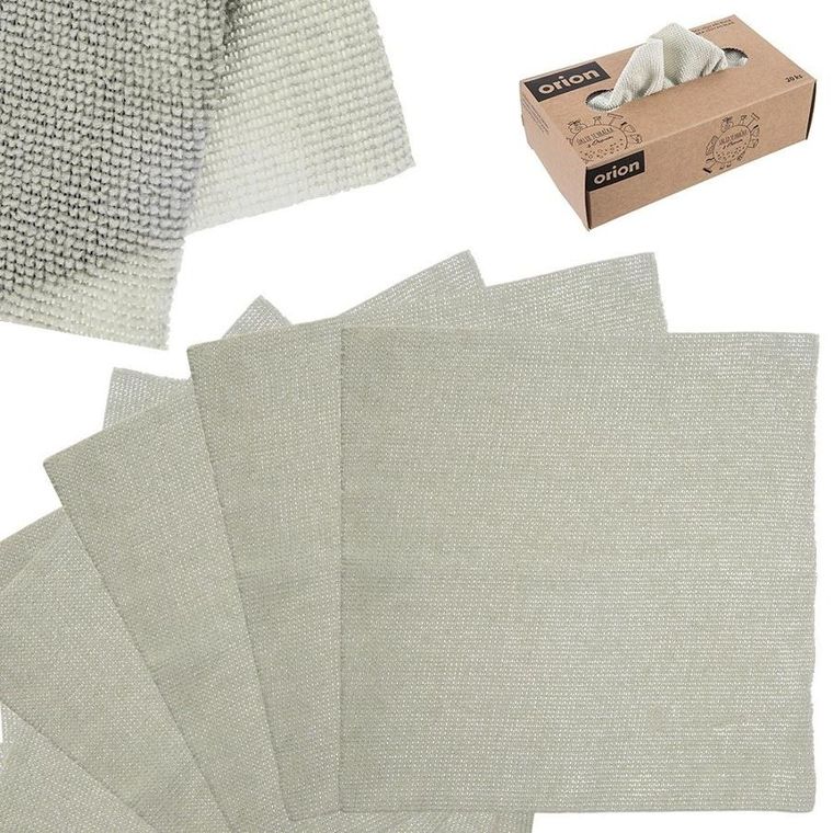 Orion, ścierki kuchenne mikrofibra, 20-20 cm, 20 szt.