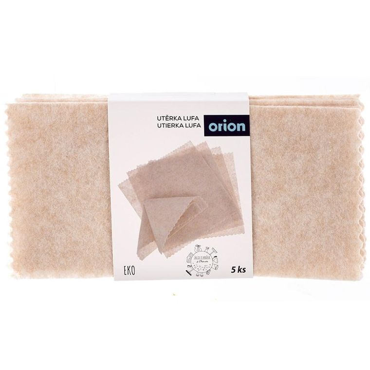 Orion, ścierki kuchenne, naturalne EKO, 5 szt.
