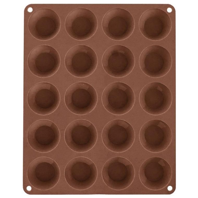 Orion, silikonowa foremka do pieczenia mini muffinek, 20 szt.