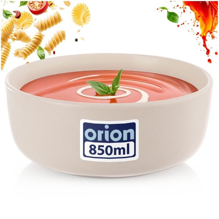 Orion, Skandi, miseczka ceramiczna, kremowa, 16 cm, 830 ml