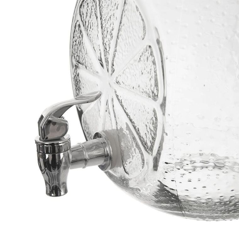 Orion, słój do napojów z kranikiem, szklany, 5.4 l