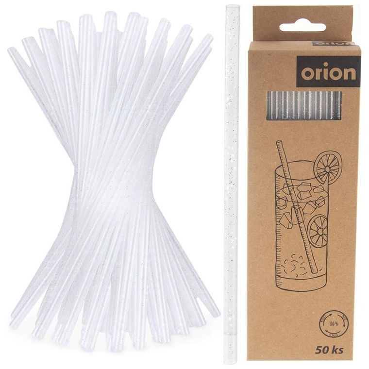 Orion, słomki do napojów, 22 cm, 50 szt.