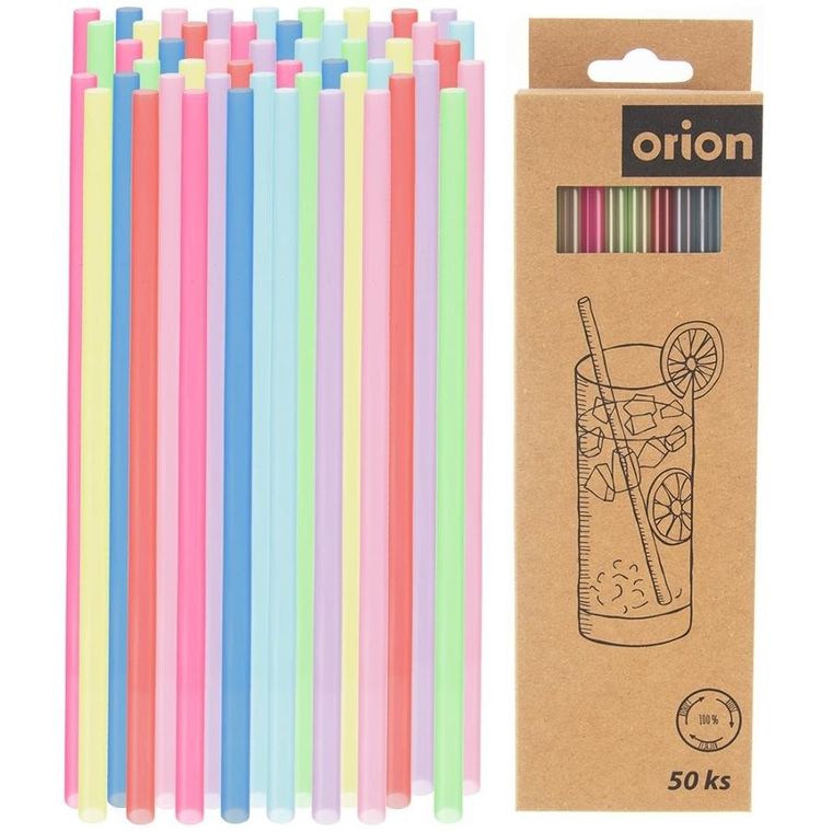 Orion, słomki do napojów, 22 cm, 50 szt.