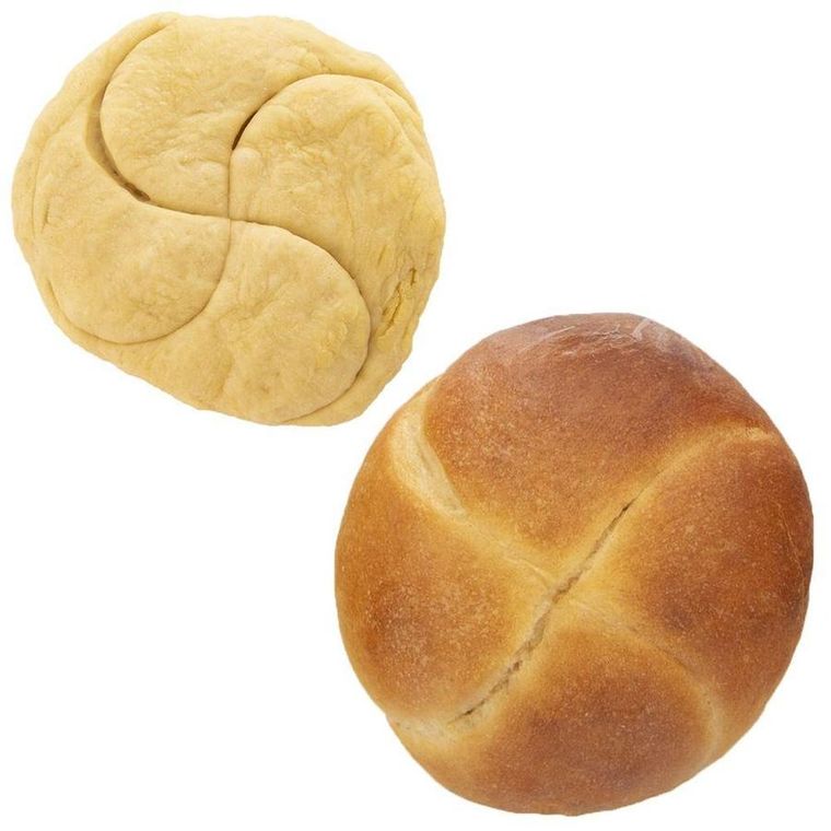 Orion, stalowy wykrawacz do kajzerek, 10,5 cm