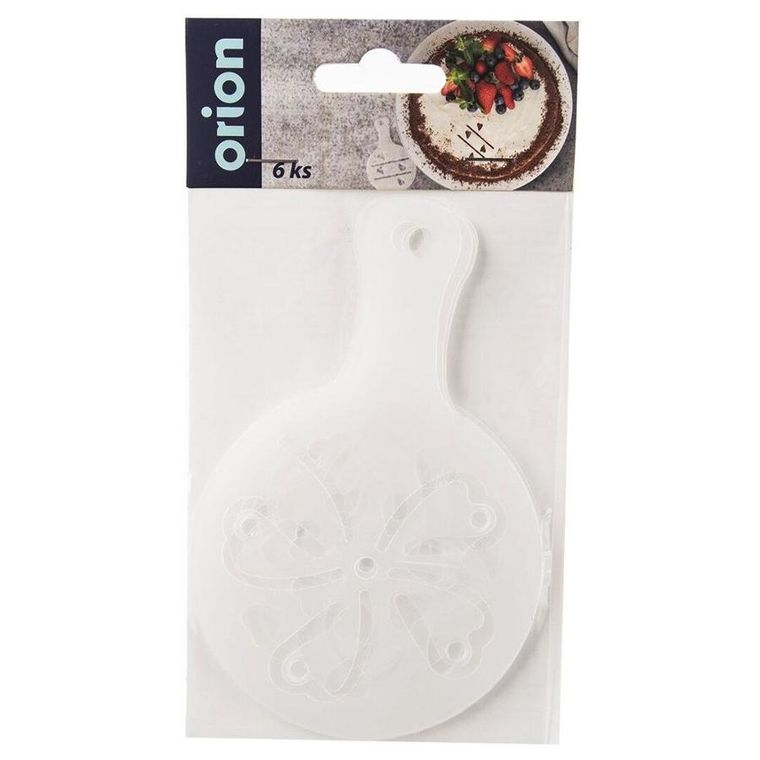 Orion, szablony do kawy i deserów 6 el.