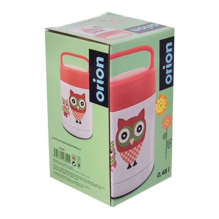 Orion, termos obiadowy dla dzieci, sowa, 480 ml