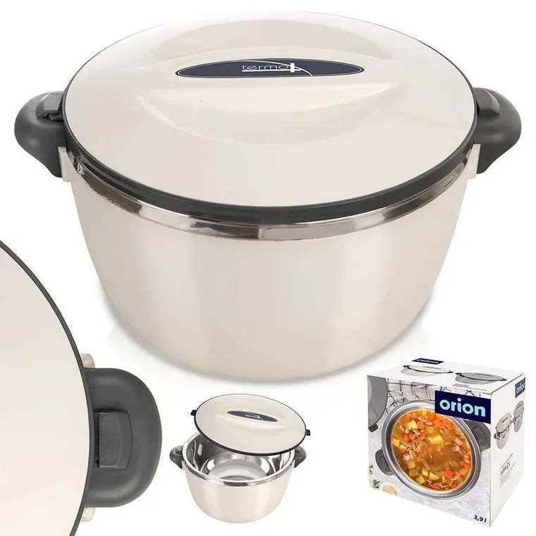 Orion, termos obiadowy stalowy, Termo, 3.5 l