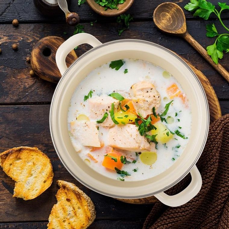 Orion, Tonca, garnek emaliowany, kremowy, 16 cm, 1,4 l