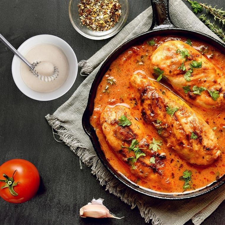 Orion, trzepaczka do ubijania, stalowa, 15 cm