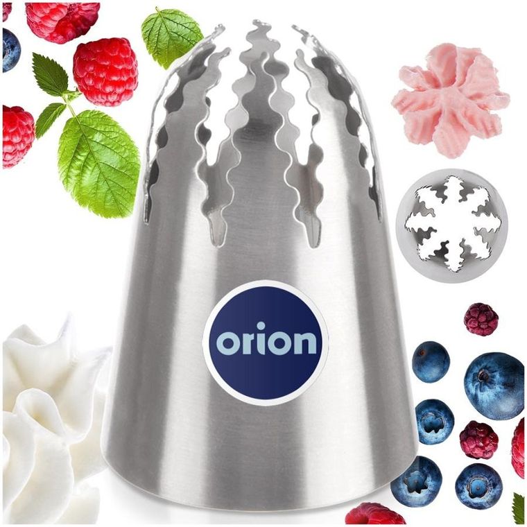 Orion, tylka do dekoracji, stalowa, gwiazda