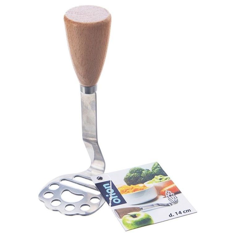 Orion, ubijak do warzyw, owoców, stalowy, 5.5-14.5 cm