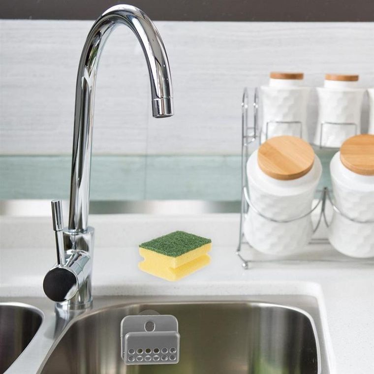 Orion, uchwyt na gąbkę do naczyń, szary