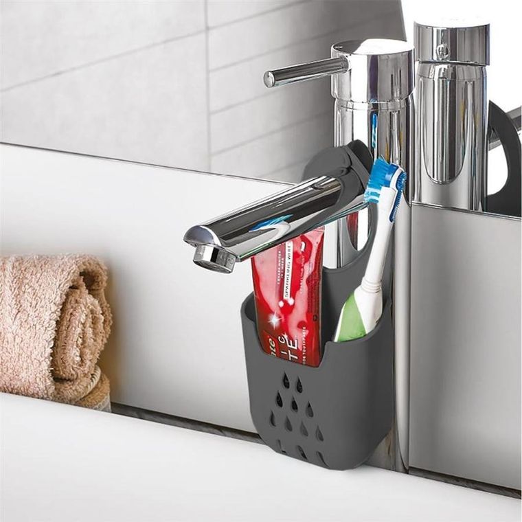 Orion, uchwyt na gąbkę do naczyń, szary