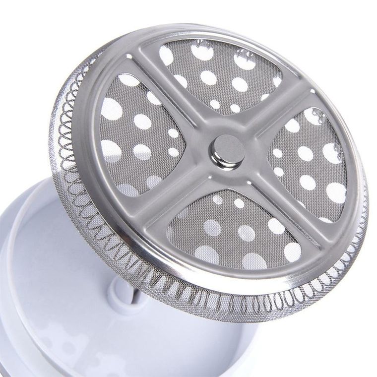 Orion, Whiteline, zaparzacz tłokowy do kawy i herbaty szklany, 1 l