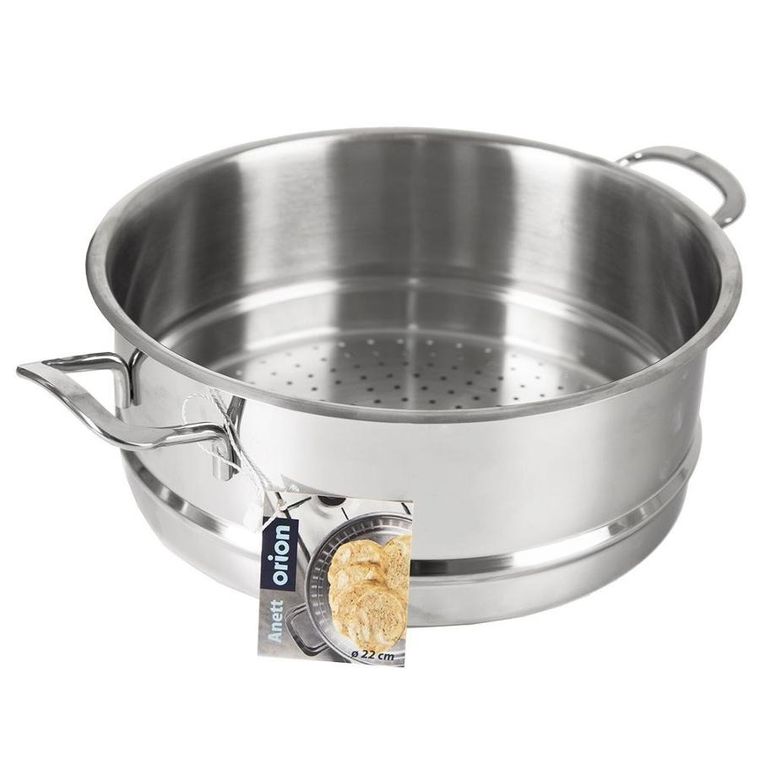 Orion, wkład do gotowania na parze, stalowy, Anett, 26 cm, 5.5l