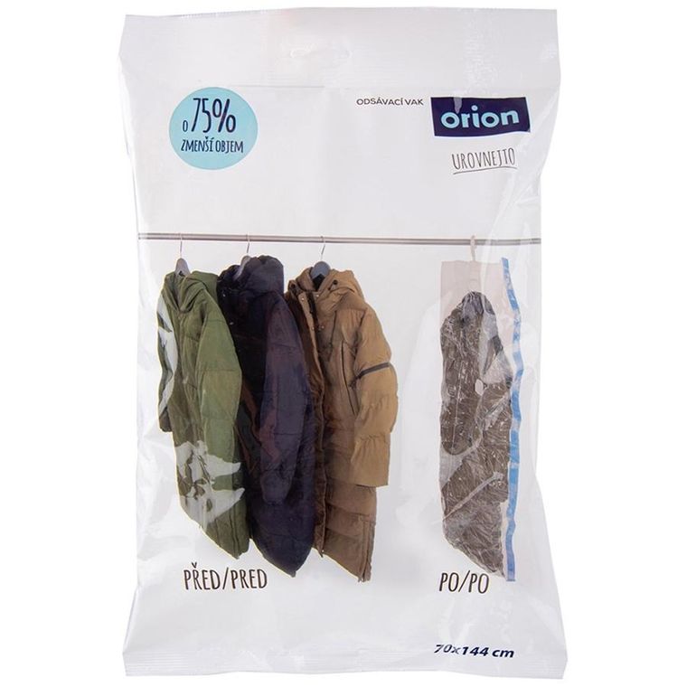 Orion, worek próżniowy na ubrania/pościel z wieszakiem, 70-144 cm