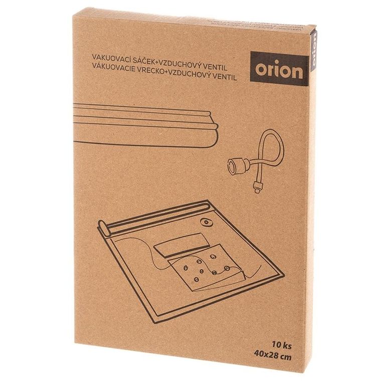 Orion, worki próżniowe do żywności, 10 szt., 40-28 cm