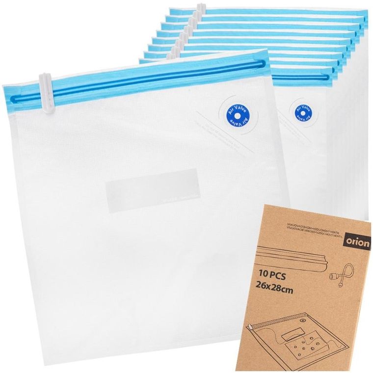 Orion, worki próżniowe do żywności, 26-28 cm, 10 szt.