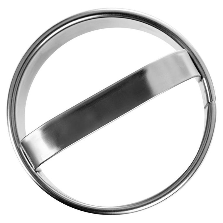 Orion, wykrawacz do ciastek, pierogów i pączków stalowy, 6 cm