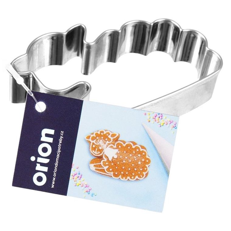 Orion, wykrawacz do ciastek, stalowy baranek, 6.5 cm