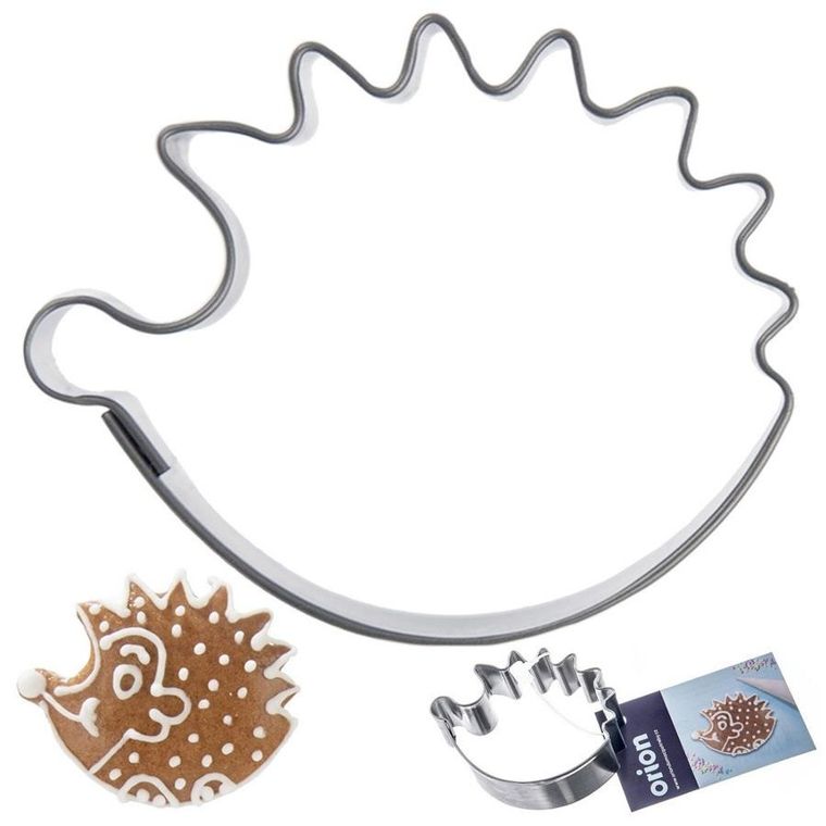 Orion, wykrawacz do ciastek, stalowy, jeż, 5 cm