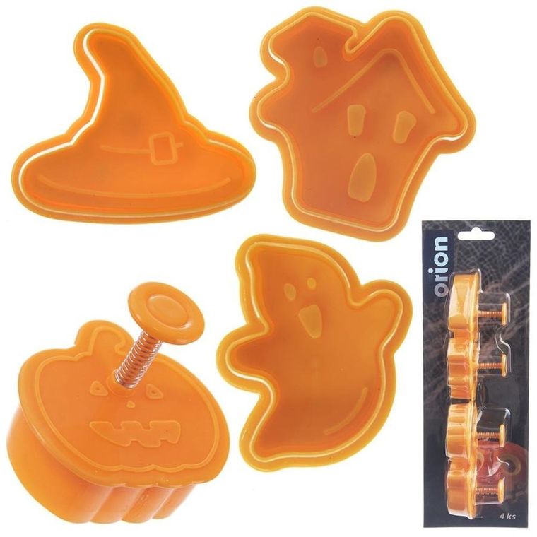 Orion, wykrawacze do ciastek, Halloween, 4 szt.