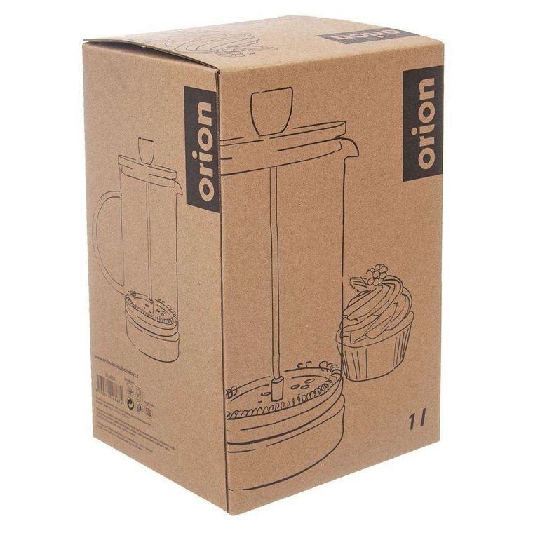 Orion, zaparzacz imbryk z tłokiem, 1l