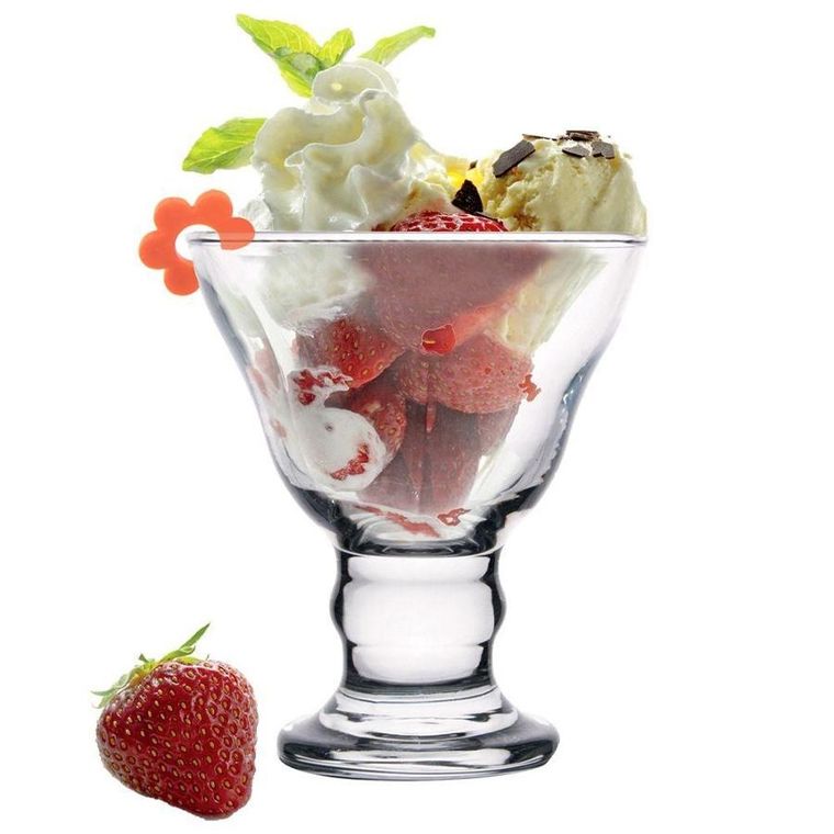 Orion, znaczniki na szklanki, kwiaty kolorowe, 10 szt.