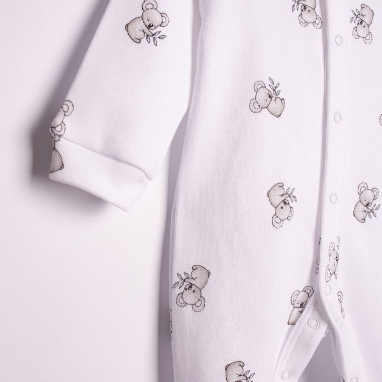 Pajac chłopięcy, biały, Nicol