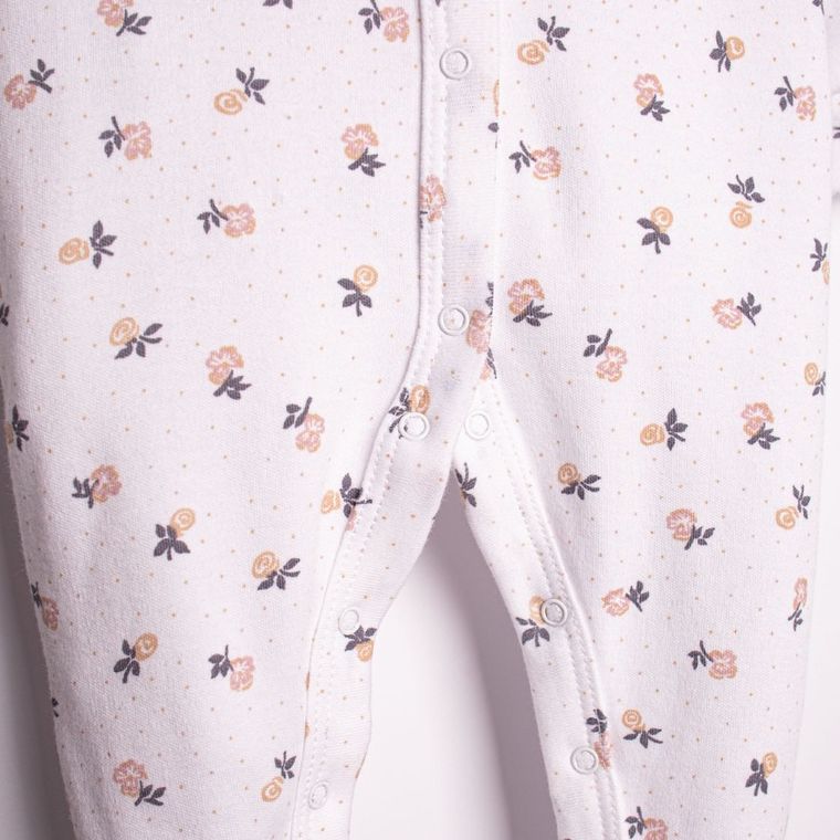 Pajac dziewczęcy, biały, Nicol