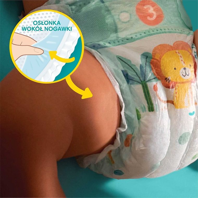 Pampers, Active Baby, pieluchy jednorazowe, rozmiar 6, 13-18 kg, 32 szt.