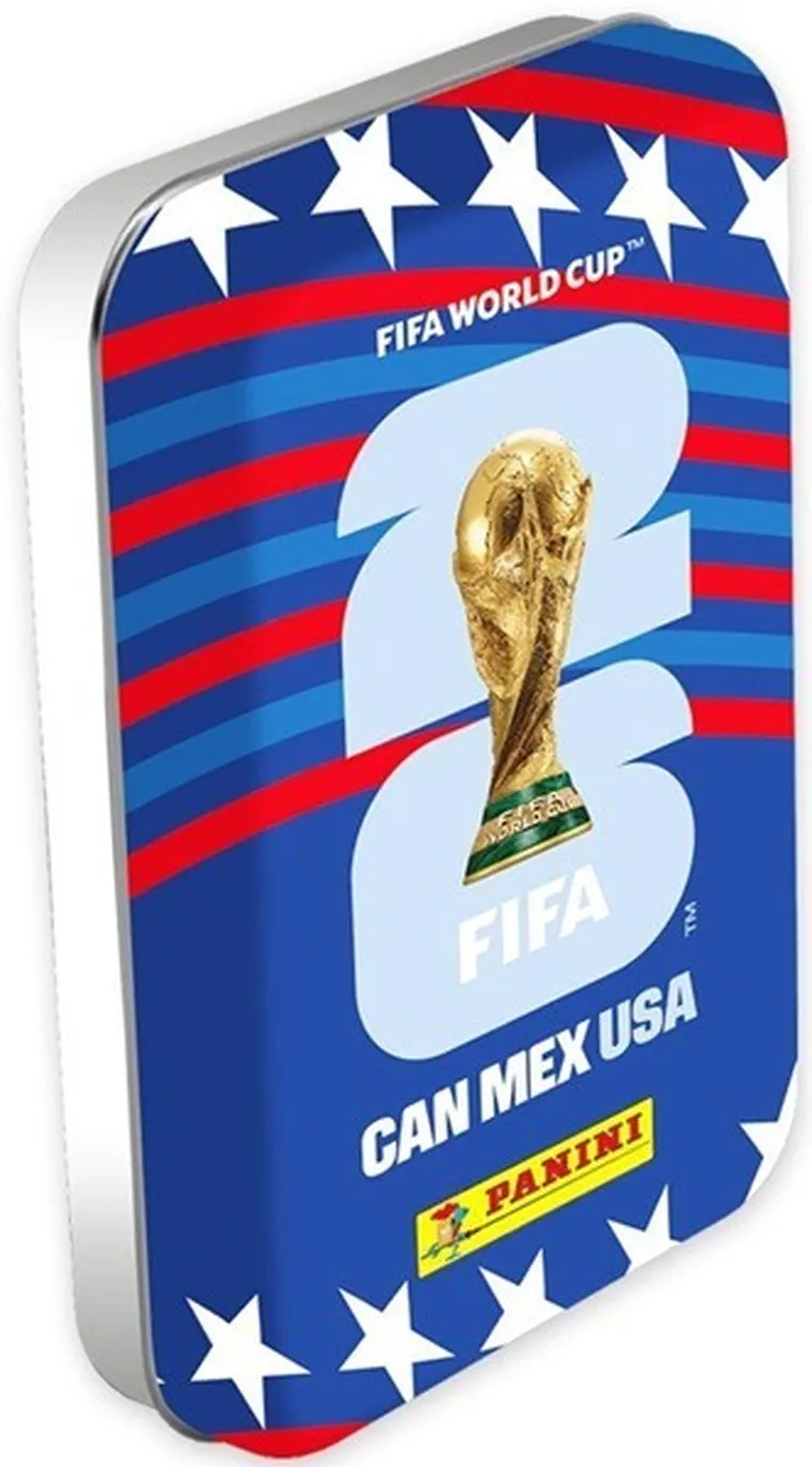 Panini, FIFA World Cup 2026, mini puszka z naklejkami kolekcjonerskimi, 1 szt.