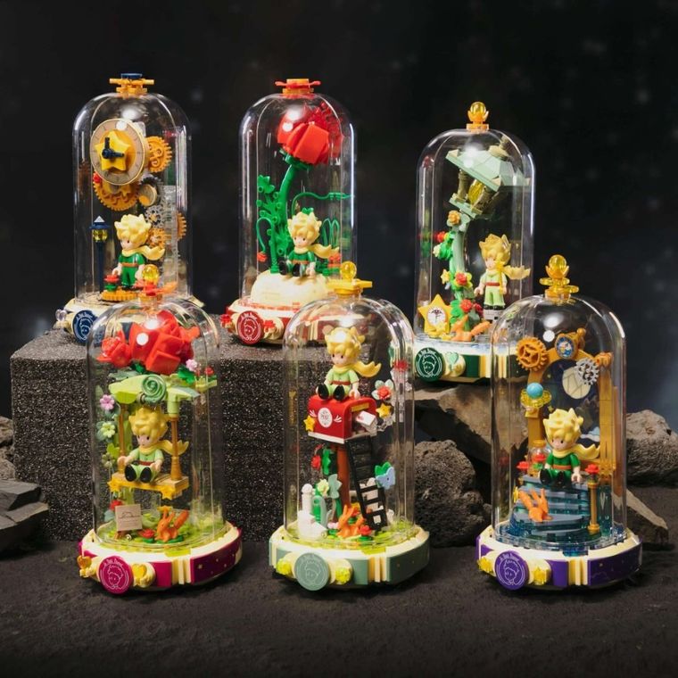 Pantasy, Mały Książę, Jedyna róża, klocki konstrukcyjne, 211 elementów