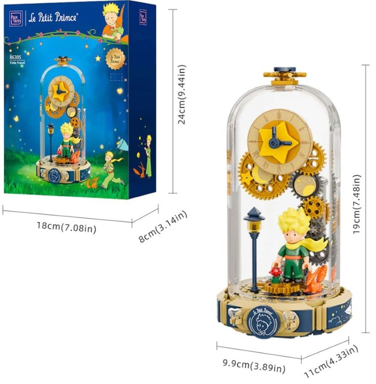 Pantasy, Mały Książę, Podróż w czasie, klocki konstrukcyjne, 185 elementów