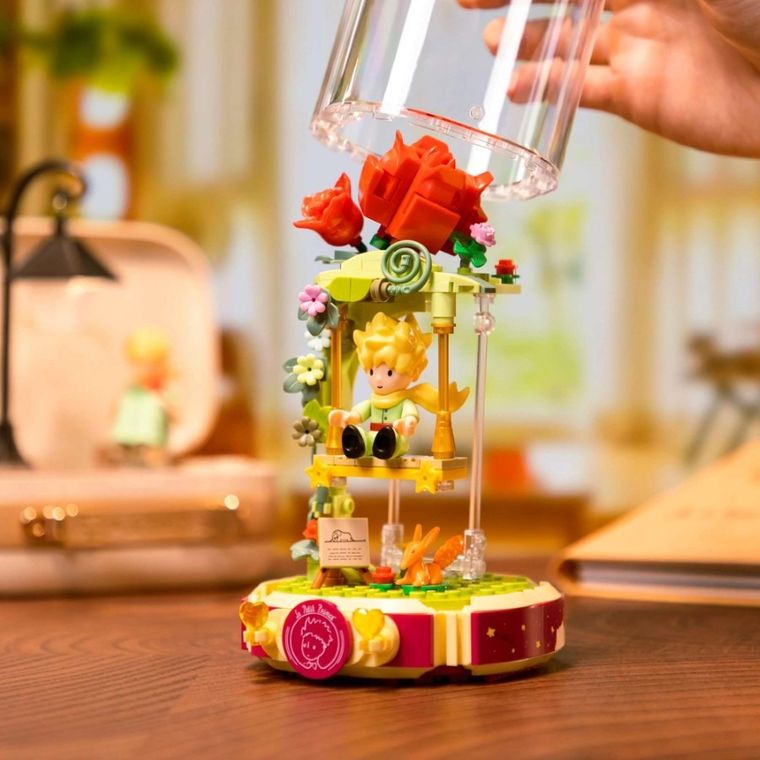 Pantasy, Mały Książę, Różana huśtawka, klocki konstrukcyjne, 234 elementy